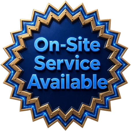 On-Site Service Available On-Site Service Available